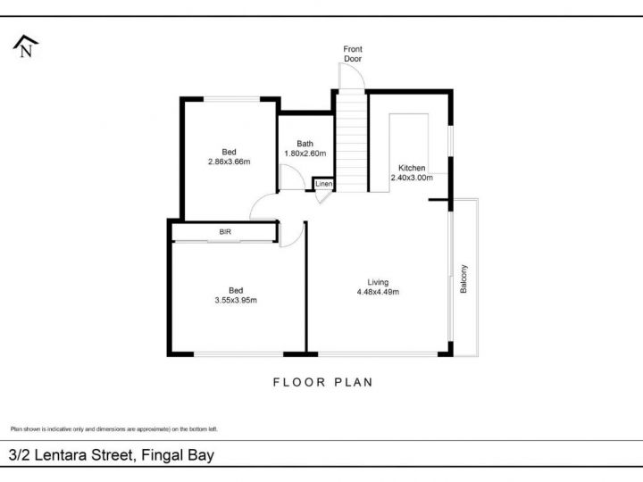 3 Fingal Court 2 Lentara Street Apartment, Fingal Bay - imaginea 16