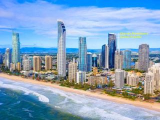 Ocean View Apartment in Centre of Paradise - Chevron Renaissance - Surfers Paradise Beach Beside Apartment, Gold Coast - 4