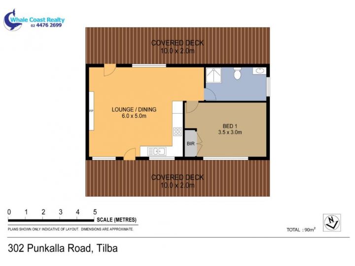 Braeside Cabin One - Pinkwood Guest house, Central Tilba - imaginea 3