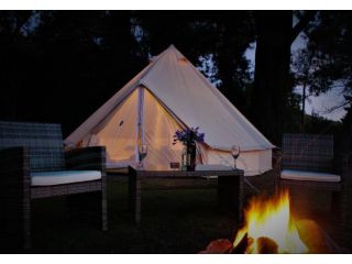 Glamping at Zeehan Bush Camp Campsite, Tasmania - 1