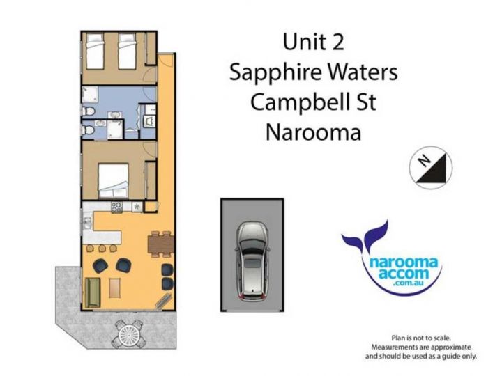 Sapphire Waters Unit 2 Apartment, Narooma - imaginea 13