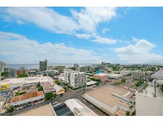 Sea Panorama from the 17th Floor near Esplanade Apartment, Darwin - 4