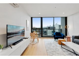 Sleek 1-Bed Apartment with BBQ and Gym Access Apartment, Melbourne - 1